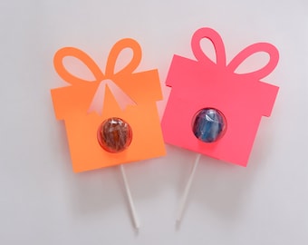 Soporte para piruletas de cumpleaños (SVG), Soporte para piruletas de regalo, Archivos SVG para soporte de piruletas, Regalo de cumpleaños, Cricut, Manualidades infantiles, Archivo SVG