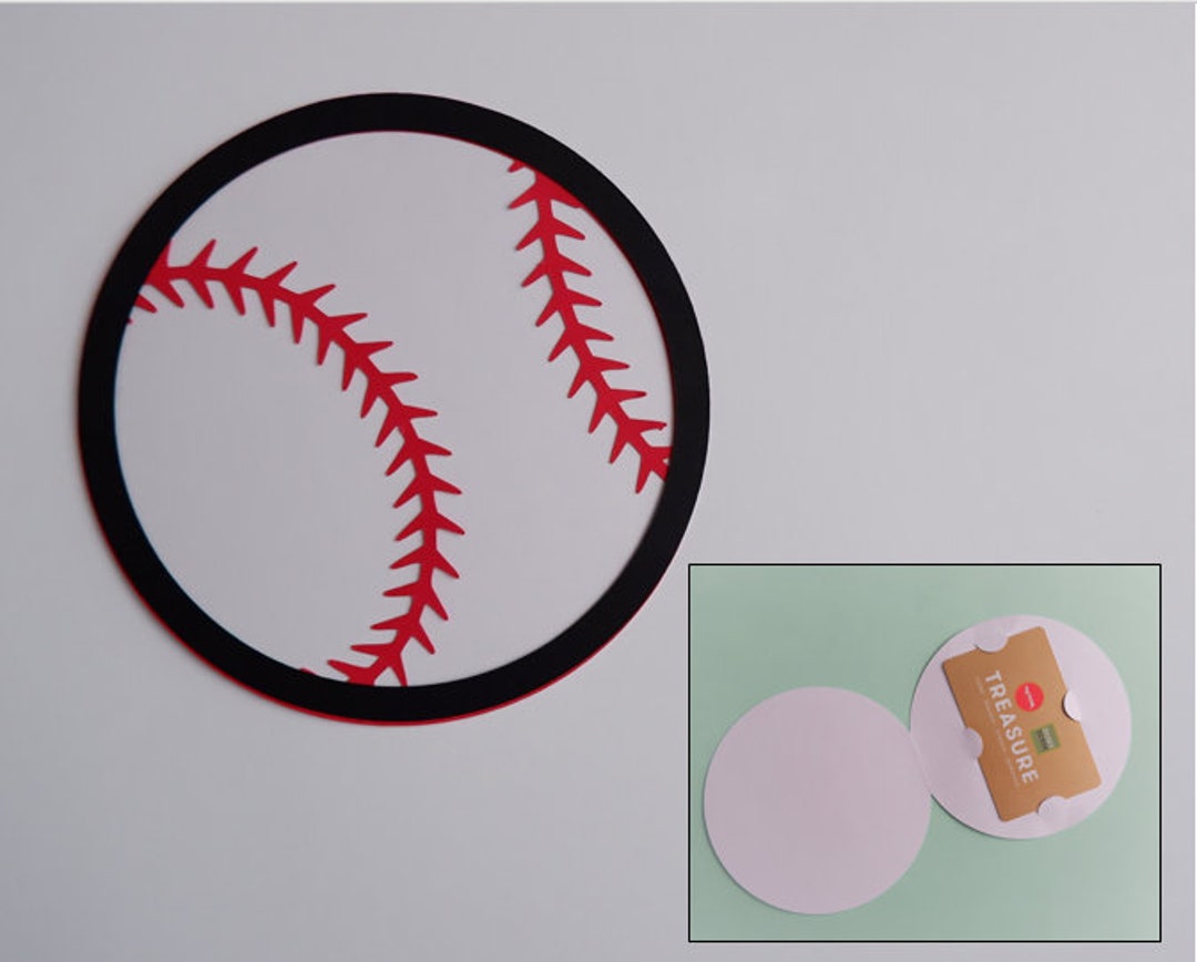 Baseball Gift Card Holder SVG, Sports Gift Card Holder, Sports Coach