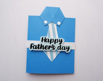 Father's Day Shirt Card, Shirt Card for DAD, DIY Father's Day Card, Cute Father's Day Card, Handmade Card for Dad, Father's day card SVG