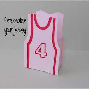 Basketball jersey favor box SVG, Jersey Box Template SVG, Sports Box, Uniform Gift Box Cut File, Basket Gift Box, Cricut, digital file