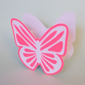 Boîte de faveur papillon SVG, boîte de bonbons papillon SVG, modèle de boîte papillon, modèle papillon, boîte papillon SVG, fichier de coupe