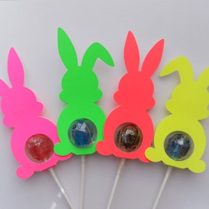 Bunny Lollipop Holder svg, Easter Bunny, Bunny sucker holder svg, lollipop holder SVG, chocolate holder svg, Bunny svg, Easter gift