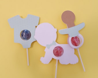 Baby lollipop Holder svg, Baby shower gift, baby sucker holder svg file, Baby Shower Gift Svg, Cricut, baby cutting file, SVG file