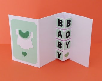 It's a boy card SVG, Welcome little one card, New Baby Greeting Card, Cute Baby boy card SVG, Baby shower card, instant download