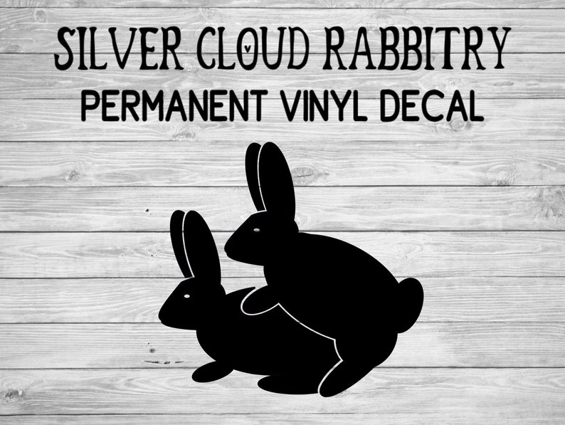 Humping Bunny Rabbits Decal Naughty Bunny Rabbit | Etsy