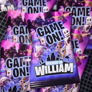 Custom Chip Bags/Birthday Chip Bags/Party Favor Chips/ Personalized Chip Bags