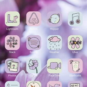 10.000+ iOS 18 WHITE Frühling App Icons, Pastell App Icons, Widget iPhone Ästhetik, iOS Icons, iPhone App Icons, Ostern Icon, Frühling Icon Pack