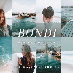 15 Summer Beach Mobile Lightroom Presets, Moody Travel Presets Sommer Presets, Portrait Presets für Blogger, Instagram Filter, Strand Presets