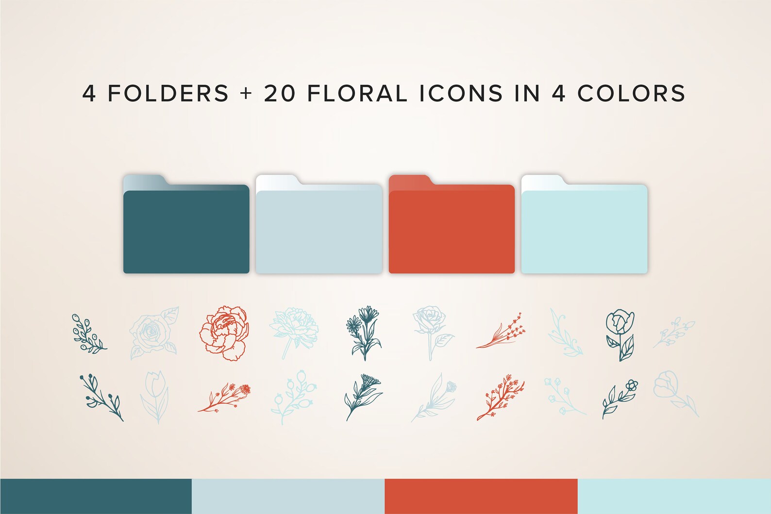 Blue Desktop Folder Icons Macbook Folder Icons Mac Desktop - Etsy