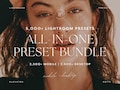 5000+ All-In-One Lightroom Preset Bundle | Natural, Aesthetic, Warm, Moody, Earthy and Bright Presets for Mobile & Desktop