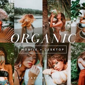 15 Vibrant Mobile Lightroom Presets, Organic Natural Photo Editing Filter for Instagram Influencer, Earthy Summer Travel Preset for Bloggers