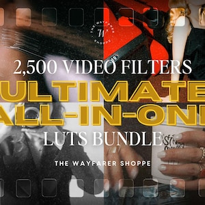 Ponad 2500 kompleksowych pakietów LUT wideo, filtry wideo do urządzeń mobilnych, filtry do edycji wideo influencerów, LUT dla vlogów, filtry wideo do mediów społecznościowych