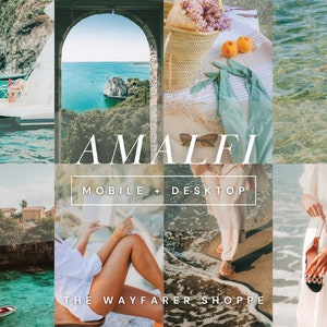 15 Aesthetic Summer Travel Mobile Lightroom Presets, Beach Preset For Blogger Lifestyle, Natural Instagram Filter Bright Influencer Presets