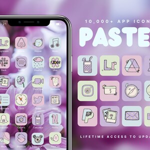 10.000+ iOS 18 WHITE Frühling App Icons, Pastell App Icons, Widget iPhone Ästhetik, iOS Icons, iPhone App Icons, Ostern Icon, Frühling Icon Pack