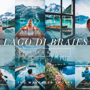 15 Outdoor Mobile Lightroom Presets, Moody and Rich Presets, Mountain Instagram Presets, Travel Boho Presets, Influencer Lightroom Presets