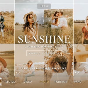 15 ciepłych tonów w Lightroomie na urządzenia mobilne i komputery | Złota edycja zdjęć na Instagram, dla influencerów, blogerów, na lato i do zdjęć lifestylowych