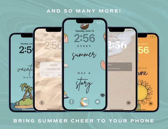 Summer Lock Screen Ideas