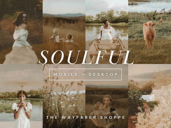 15 Boho Mobile Lightroom Presets, Moody and Rich Presets, Dark Instagram Filter, Neutral Desktop Preset, Warm Presets for Photographers