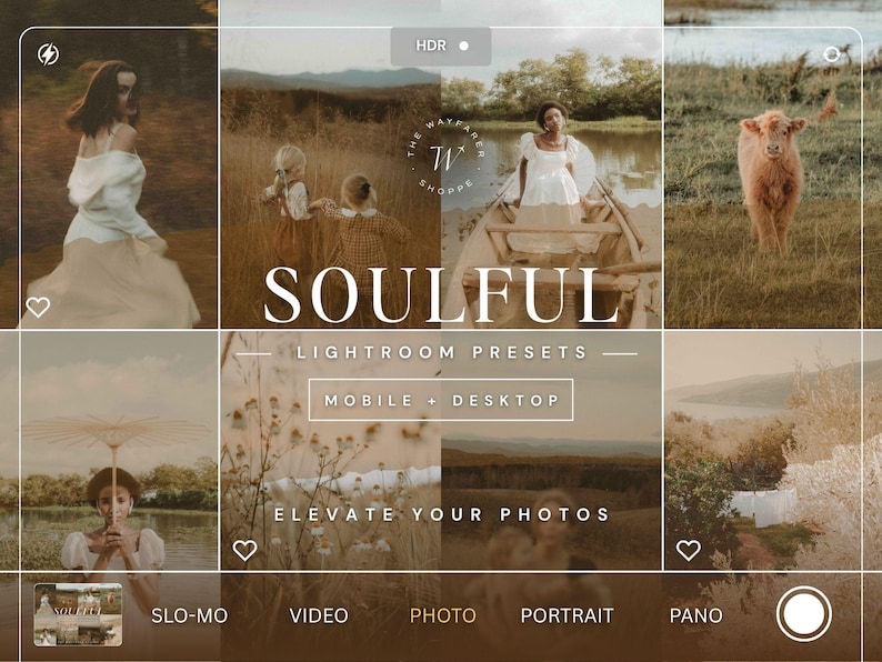 15 Boho Mobile Lightroom Presets, Moody and Rich Presets, Dark Instagram Filter, Neutral Desktop Preset, Warm Presets for Photographers image 1