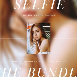 15 Lightroom Presets AND Mobile Video Filters Bundle Selfie Preset Portrait Preset for Instagram Vibrant Photo Filter Natural Photo Editing