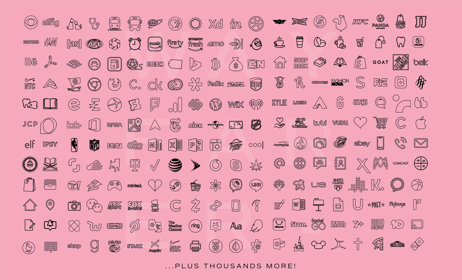 250k Ios 16 App Icons Black Icons Spring App Aesthetic Ios Etsy