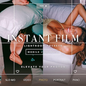 15 Flash Film Mobile Lightroom Presets, Retro Presets for Instagram, Vintage Mobile Influencer Preset for Bloggers, Disposable Camera Preset