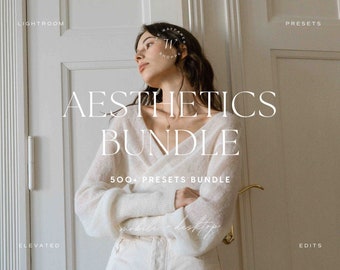 500+ Lightroom Preset Bundle | Luxury Aesthetic Presets, Clean Neutral Photo Editing Filter for Instagram Influencer Lifestyle Bloggers