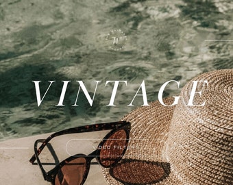 25 Vintage Film Mobile VIDEO Filters, Retro Boho Filters for Instagram, Mobile Influencer LUTs for Bloggers, Video Editing Filters, Warm LUT