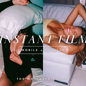 15 Flash Film Mobile Lightroom Presets, Retro Presets for Instagram, Vintage Mobile Influencer Preset for Bloggers, Disposable Camera Preset