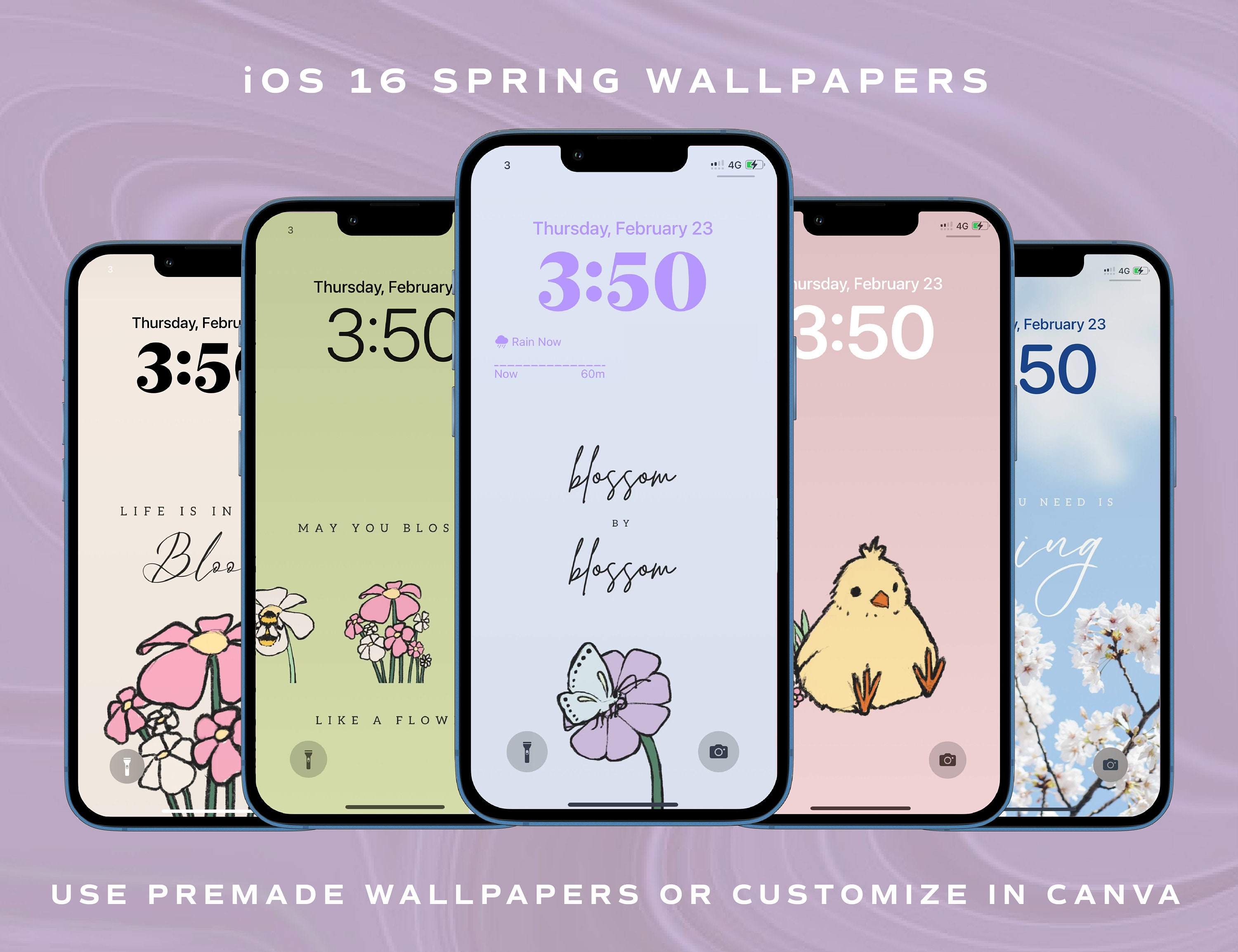 Spring Aesthetic Wallpaper - Cute Spring Background for Phone