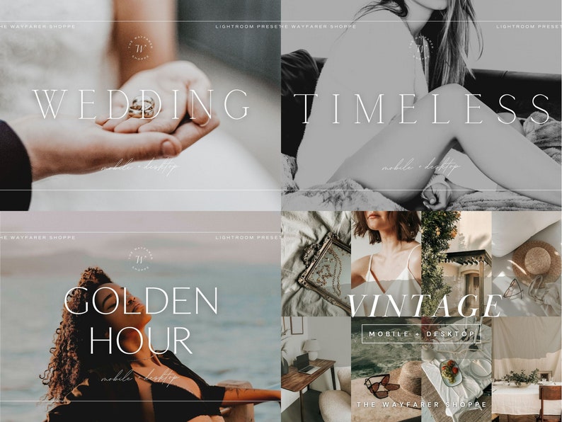 400 Lightroom Preset Bundle Earthy Presets, Photographer Desktop Presets, Engagement Couple Presets, Wedding Lightroom Mobile Presets image 7