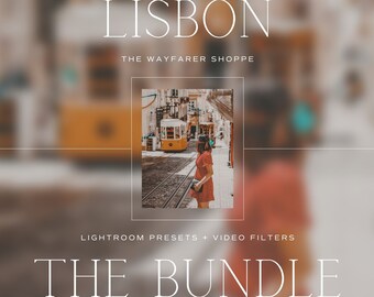 15 Lightroom Presets AND Mobile Video LUTs Bundle | Summer Travel Presets, Warm Presets for Instagram Lifestyle Bloggers, Vibrant Presets
