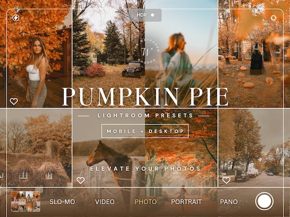 15 Fall Mobile Lightroom Presets, Cozy Autumn Filters for Warm Instagram Photos, Neutral Boho Presets, Rustic Fall Presets, Outdoor Filters