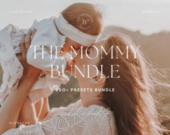 250+ Mommy Lightroom Preset Bundle | Family Presets Mommy Blogger Presets Warm Baby Presets, Dreamy Presets, Creamy Presets, Boho Presets