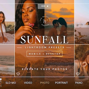 15 Lightroom-presets voor zonsondergang voor Golden Hour-fotografie | Voorinstellingen zonsondergang voor Instagram, bewerken van buitenreizen, warme en rustieke fotofilters