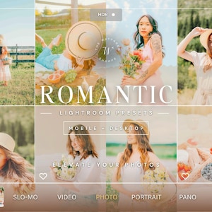 25 Lightroom-voorinstellingen voor het voorjaar | Lichte en luchtige presets, schone Instagram-presets, helder esthetische presets, levendige zomerpresets
