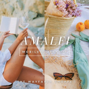 15 Summer Travel Mobile Lightroom Presets, Beach Preset For Blogger Lifestyle, Aesthetic Natural Instagram Filter Bright Influencer Presets