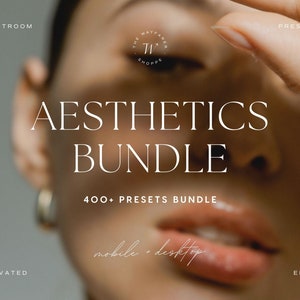 400+ Lightroom Preset Bundle | Neutral and Clean Presets, Aesthetic Natural Photo Editing Filter for Instagram Influencer Lifestyle Blogger