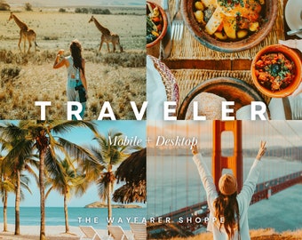 30 Lightroom Preset Bundle | Summer Travel Presets, Aesthetic Presets, Travel Blogger Presets for Instagram, Vibrant Presets, Natural Preset