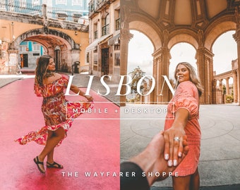 15 Summer Travel Mobile Lightroom Presets Travel Presets Warm Lightroom Preset Summer Preset for Instagram Lifestyle Bloggers Vibrant Preset