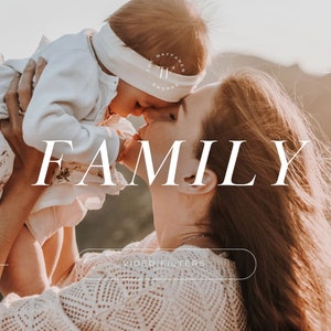 LUTs Mommy Blogger Mobile Video LUTs, Warm Kids Filters, Video Editing LUTs For Bloggers, Instagram Video Filters, Natural Mother Filters