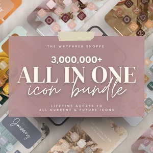 3 Mil+ iOS 18 App Icons Rose Pink Neutral Aesthetic, iOS Icons, Widget iPhone, iPhone App Icons, Pastel App Icons, Christmas iOS Icon Pack
