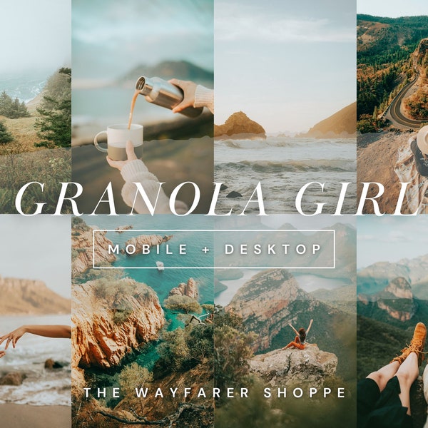 15 Summer Travel Mobile Lightroom Presets Mountain Preset For Blogger Lifestyle Natural Instagram Filter Bright Vibrant Granola Girl Preset