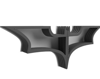 Batman Bookshelf Etsy