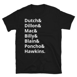 Raubtier Film Charakter T-Shirt