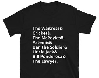 It's Always Sunny in Philadelphia Black Short-Sleeve Unisex T-Shirt