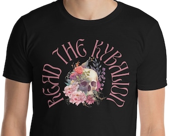 Read The Kybalion by The Three Initiates Hermes Trismegistus Hermetic Occult Short-Sleeve Unisex T-Shirt