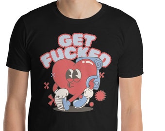 Shirt That Goes Hard Heart Meme Short-Sleeve Unisex T-Shirt