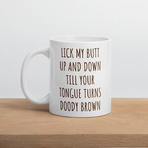 Taza blanca brillante