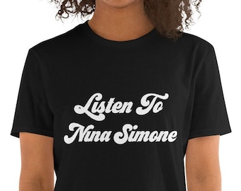 Nina Simone Short-Sleeve Unisex T-Shirt